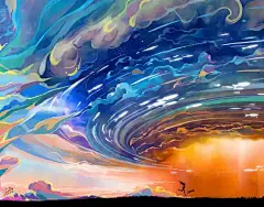 插画 | 甜美奇幻的梦境国度