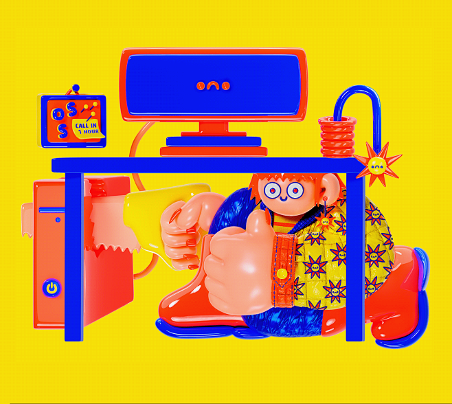 3D 3d modeling Chara...