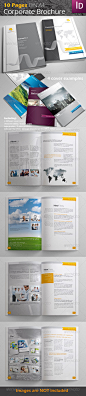 Coporate Brochure Template - GraphicRiver Item for Sale