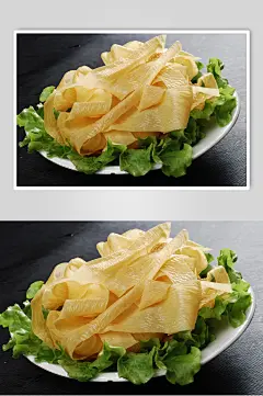 麻辣烫配菜豆腐皮图片