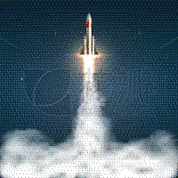 太空船,火箭,太空交通工具,商务,新船揭幕式,云,迅速,技术,天空,起飞