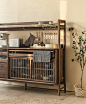 yen-hao, chu combines clean lines and solid wood to design the muzhi cupboard designboom