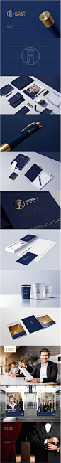VI 设计 资产 金融 蓝色 LOGO 设计 欣赏 视觉 名片 信封 人物 办公 VIS系统设计 标志设计 画册设计  VI设计 包装设计 导视设计