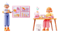 3D Characters: Work and Life | DrawKit : 73 3D illustrations on fun, friend 3D characters in different poses and scenes