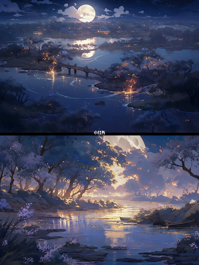 春江花月夜•张若虚-花瓣网