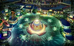 虚拟效果建筑园林壁纸一桌面壁纸1