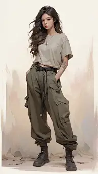 服装：zbrush布料衣褶