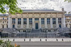 位于法国巴黎Cite岛的Justice宫(Palais de Justice)