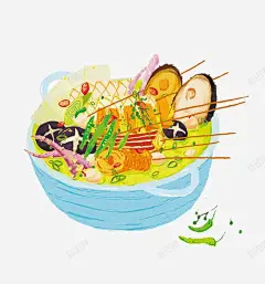 关东煮高清素材 页面 页面网页 平面电商 创意素材 png素材