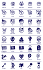 Line APP — 150 expressions sticons : 150 emojis for Line App