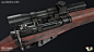 Lee Enfield No.4 Mk 1, Stefan Engdahl : Here is an model I finished a pretty long time ago that i can finally show! The Lee Enfield No.4 Mk 1! I had a blast doing this one the receiver is just soo cool in my opinion.<br/>This was recently added into