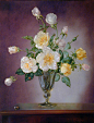 英国画家Cecil Kennedy(1905—1997)作品欣赏——花非花