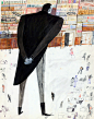 "The Overcoat", N. V. Gogol// illustrations : 5 original illustrations based on short story "The Overcoat" by N. V. Gogol, made as part of self-initiated project (in process). Accepted for and will be exhibited at international Illustr