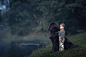 来自俄罗斯的摄影师Andy Seliverstoff拍摄了一组名为"Little Kids and Their Big Dogs（小孩与大狗）"的系列作品