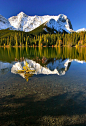 Upper Lake, Kananaskis, Alberta, Canada