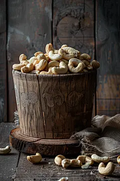 腰果果仁坚果果实图片