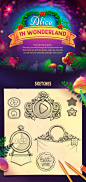 Alice in Wonderland - Game UI design : UI Design for adventure kids game "Alice in Wonderland".