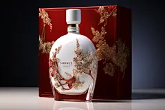 酒杯酒水酒瓶白酒酒图片酒类商品摄影图