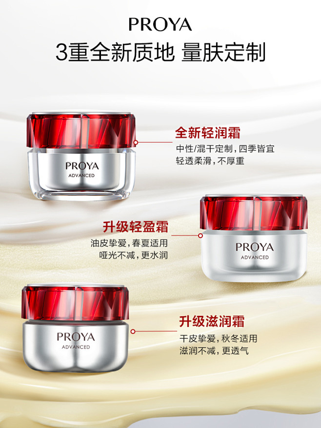 珀莱雅红宝石面霜3.0 替换装 产品替换...