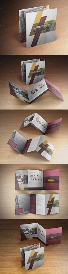大米品牌设计采集到折页画册智能贴图