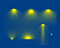 灯光、射灯PS笔刷下载