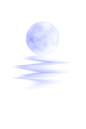 水上月亮素材