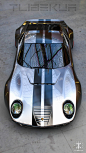 兰博基尼 Miura FR, 前引擎和车身的重新设计~
全球最好的设计，尽在普象网（www.pushthink.com）