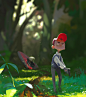 An attempt at painting animation, Samuel Smith : SCROLL DOWN FOR VIDEO 
My lovely friend and outstanding animator Alvise Zennaro (https://www.instagram.com/wabbla/) was kind enough to provide me with a small animation that I tried to paint entirely, with 
