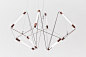 Mobi Customizable Geometric Lighting by James Dieter »  Retail Design Blog : Lighting as sculpture has become running theme on Selectism with pieces such as the “Constellation” and “Apollo 8” balancing form with function.