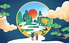 国潮创意组合人物插画 【酷图网】国潮人物插画,国潮风,画,创意插画,组合插画,海报插画,国潮风海报,创意海报插画,国潮人物素材,国潮风插画,国潮手绘,人物插画,国潮风素材,创意素材,组合素材,插画,重阳,重阳节,夕阳红,老人节,重阳节舞台,重阳背景,九九重阳,敬老院,重阳节晚会,重阳佳节