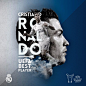 Cristiano Ronaldo UEFA best player 2017