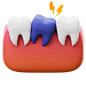 Wisdom Teeth  3D Icon