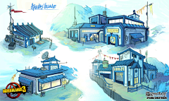 三角尺量角器采集到插画