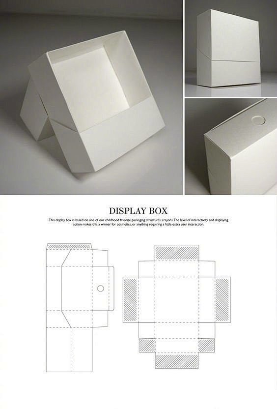 异形盒包装设计，附展开图~ ​​​​