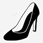 高跟鞋时尚女性图标 设计图片 免费下载 页面网页 平面电商 创意素材
