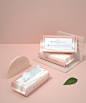 SandPink洗脸巾护肤品包装设计-古田路9号-品牌创意/版权保护平台