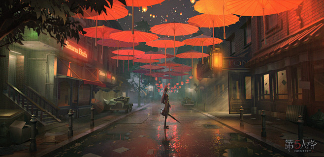 第五人格-场景概念图（完）插画游戏原画JIEST - 原创作品