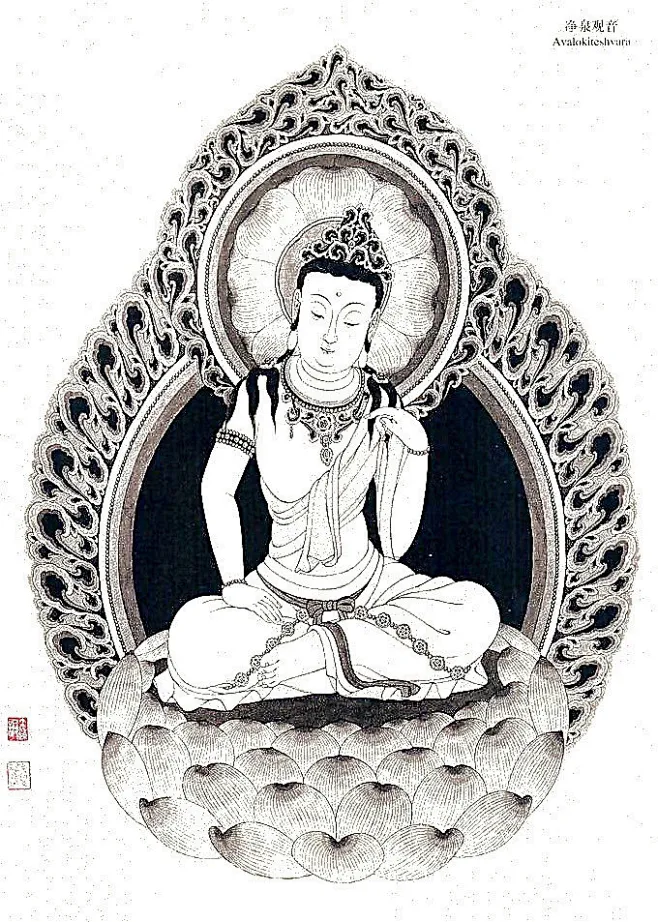 佛教传统神话故事中的天神画集（二）-花瓣网