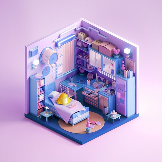 C4D零基础第四期学员作品——NiaoN...