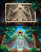 Solitaire | Game backgrounds : Backgrounds for the new Solitaire game. The Portals with its unique atmosphere