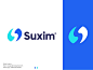 Branding: logo design, visual identity, Modern logo Suxim