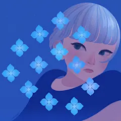 细致且平面感十足的人物头像作品ins：Choomoranma - 堆糖