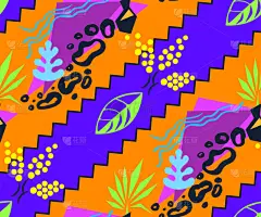 几何形状,纺织品,色彩鲜艳,四方连续纹样,背景,时尚,创造力,抽象,幽默,壁纸
