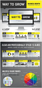 WayToGrow PowerPoint Presentation Template - PowerPoint & Keynote - Creattica