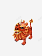 可爱的麒麟 创意素材