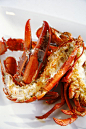 Grilled Lobster with Ancho Chili Lime Butter