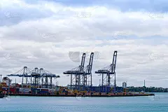 新西兰奥克兰，2020年2月5日:奥克兰港将搬迁，可能在10至15年内搬迁到Northport或Ta