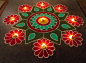Simple Kolam Rangoli Designs