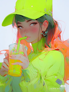 边奶奶很害羞采集到插画