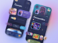 Mobile Application UI Design by xNnj on Dribbble
